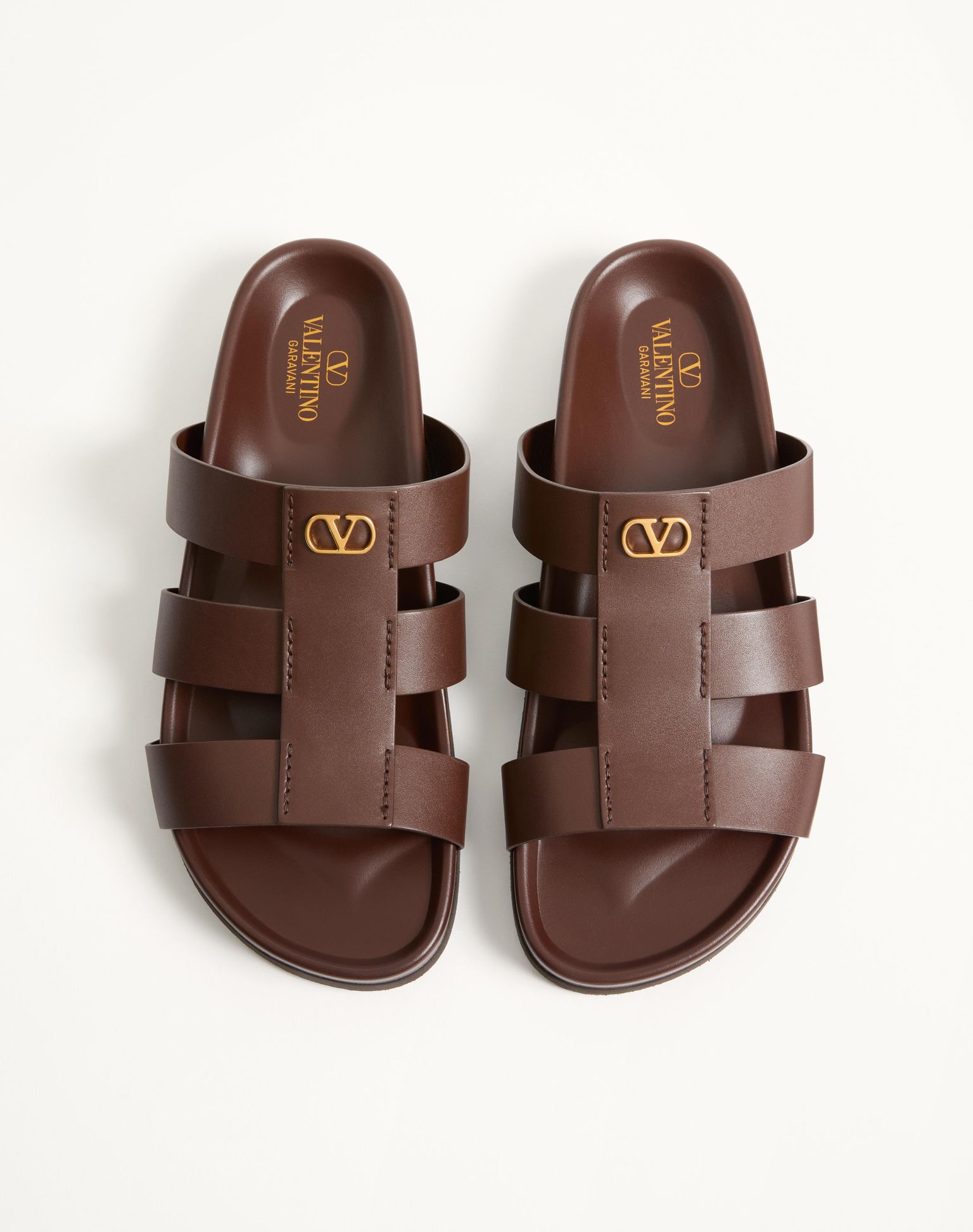 VALENTINO Studshield Slide Sandal