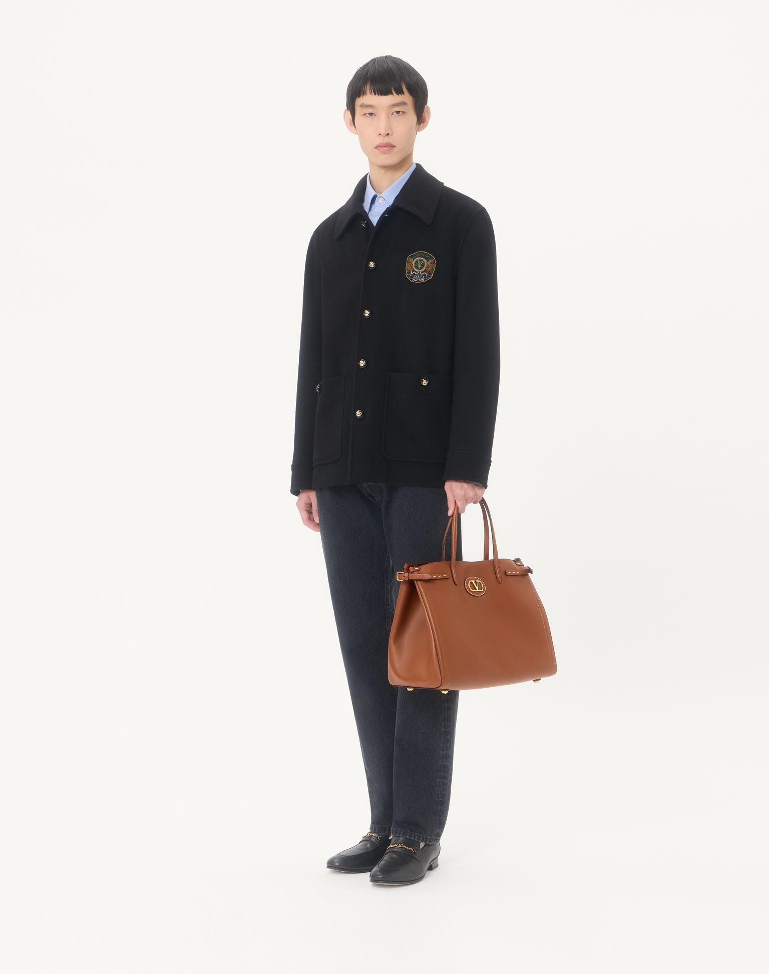 VALENTINO Garavani Antibes Men's Shopping Bag