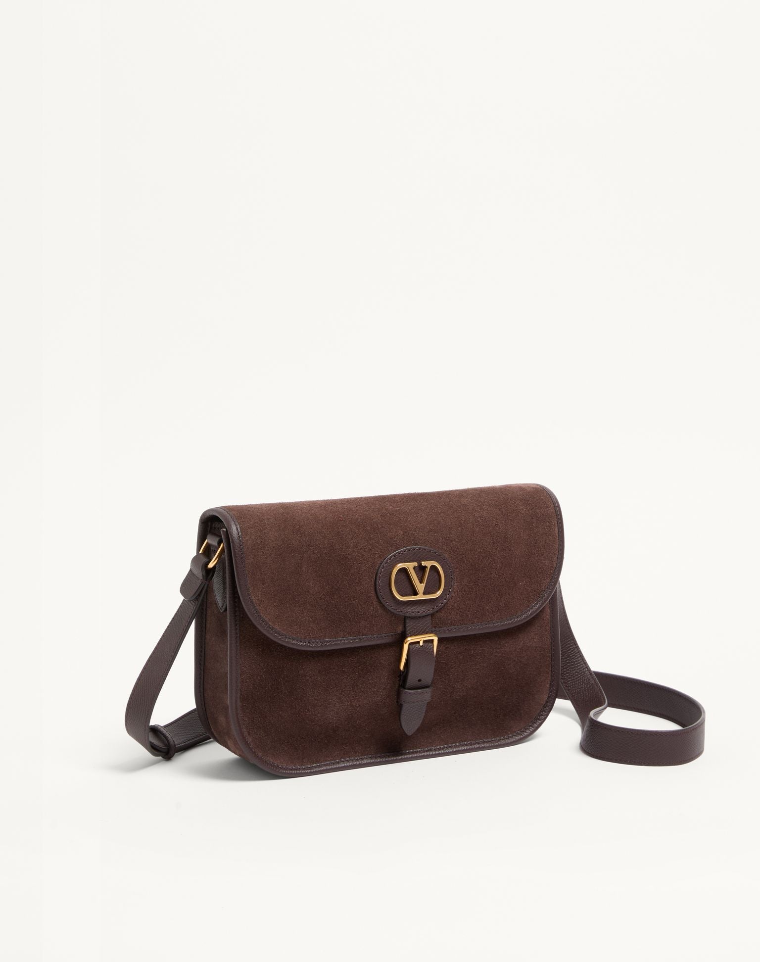 Valentino Garavani Antibes Suede Men's Shoulder Bag