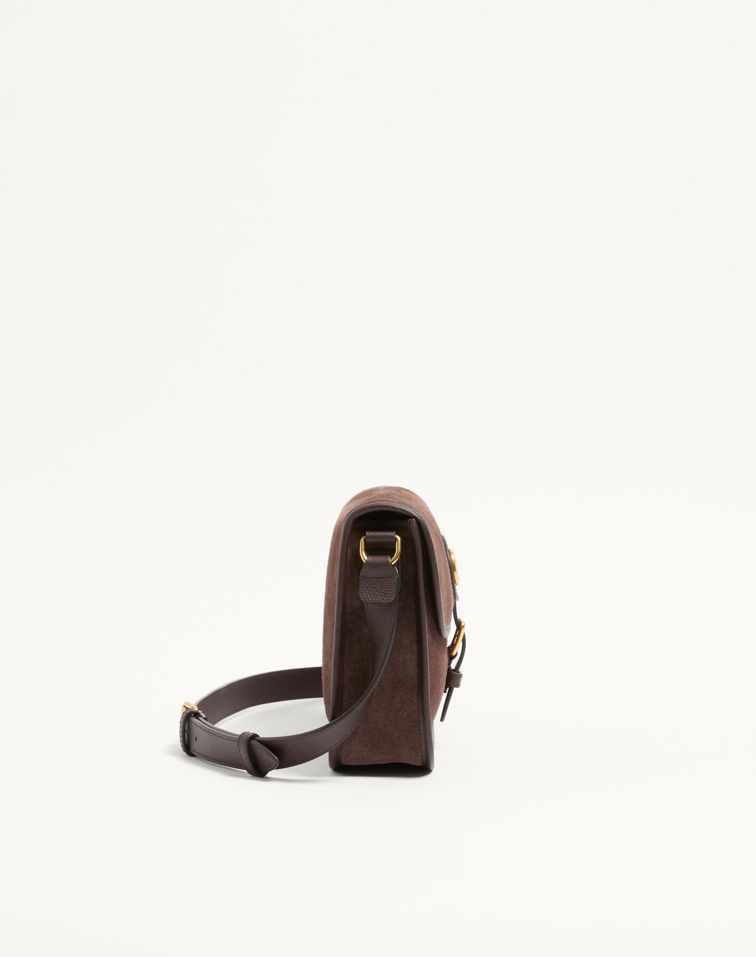 Valentino Garavani Antibes Suede Men's Shoulder Bag