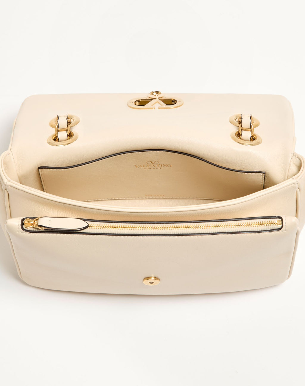 VALENTINO Garavani Djuna Medium Chain Bag In Nappa Leather