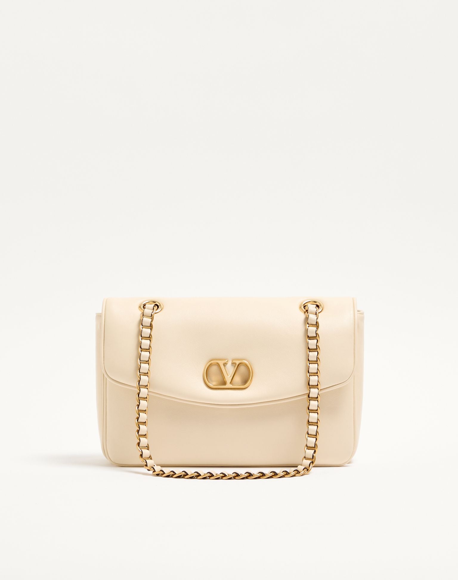 VALENTINO Garavani Djuna Medium Chain Bag In Nappa Leather
