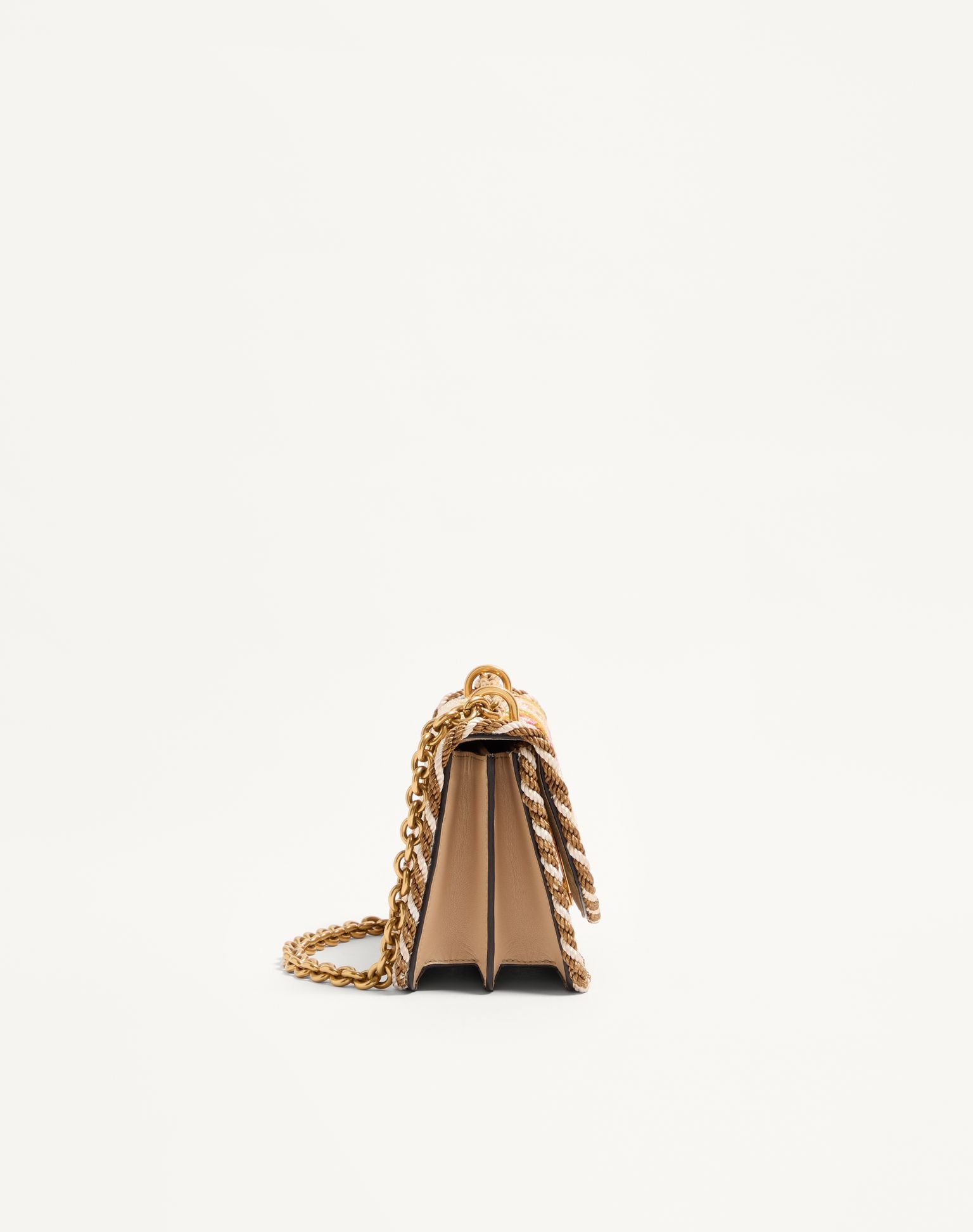 VALENTINO Garavani Vain Small Embroidered Shoulder Bag