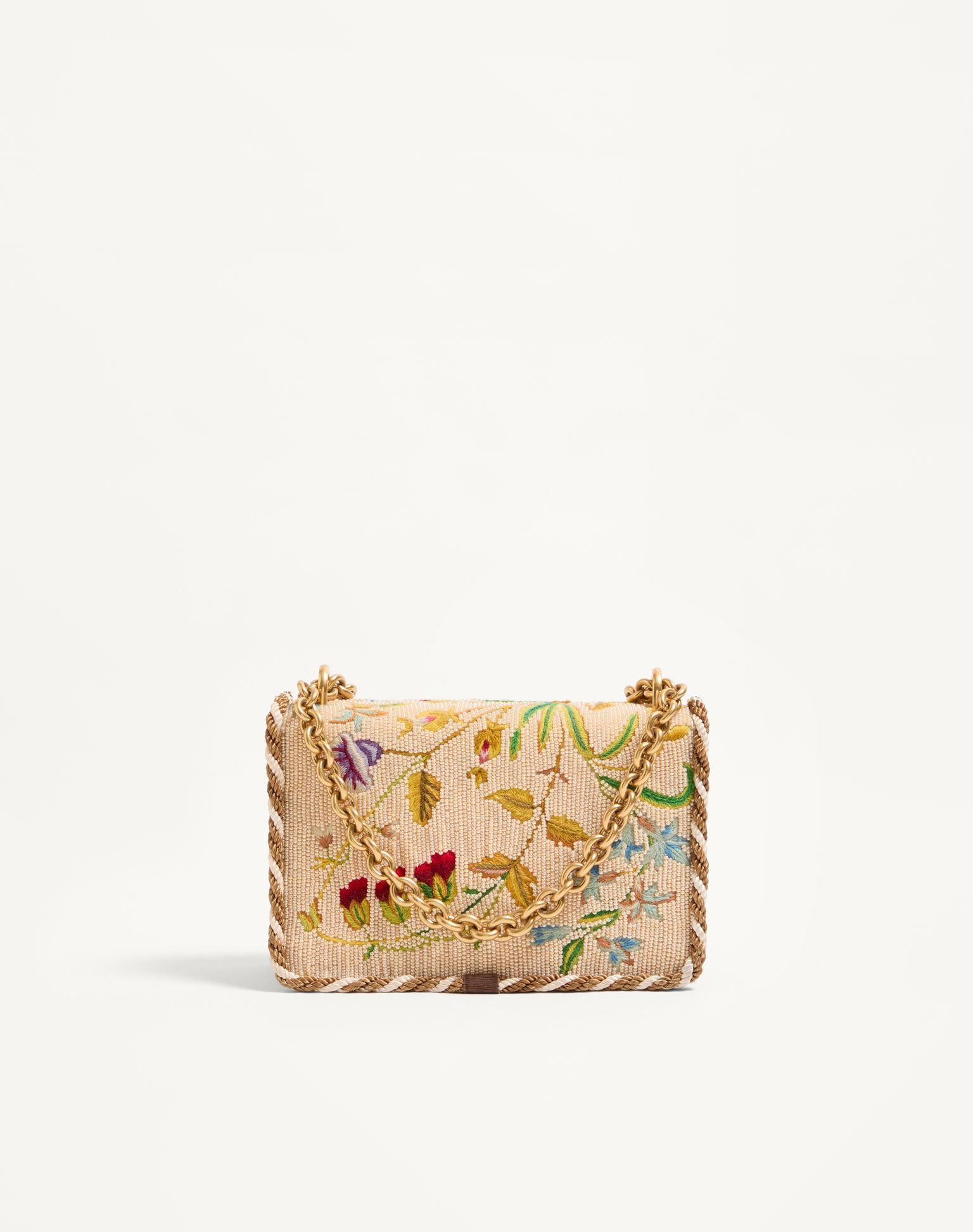 VALENTINO Garavani Vain Small Embroidered Shoulder Bag