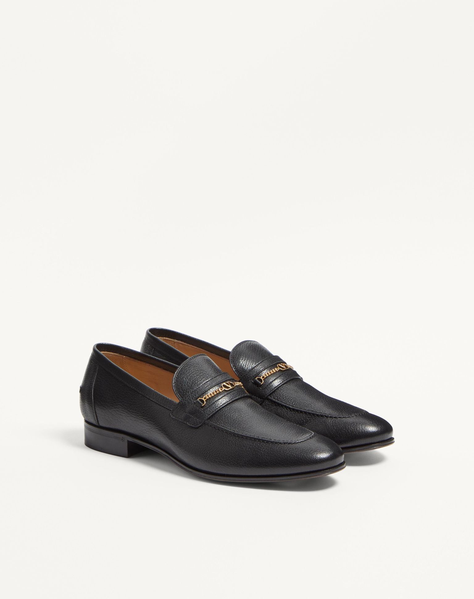 VALENTINO Vlogo Signature Kidskin Moccasin