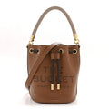 Grained Calfskin Mini The Bucket Bag Argan Oil