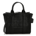 Grained Calfskin Crossbody The Tote Bag Black