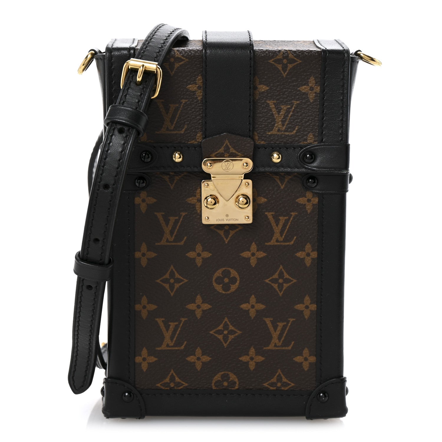 Monogram Pochette Trunk Verticale Black