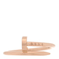 18K Pink Gold Small Juste Un Clou Ring 54 6.75