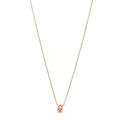 18K Beige Gold Coco Crush Round Pendant Necklace