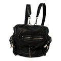 Lambskin Marti Backpack Bag Washed Black Rhodium Hardware