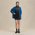Double cotton twill skirt