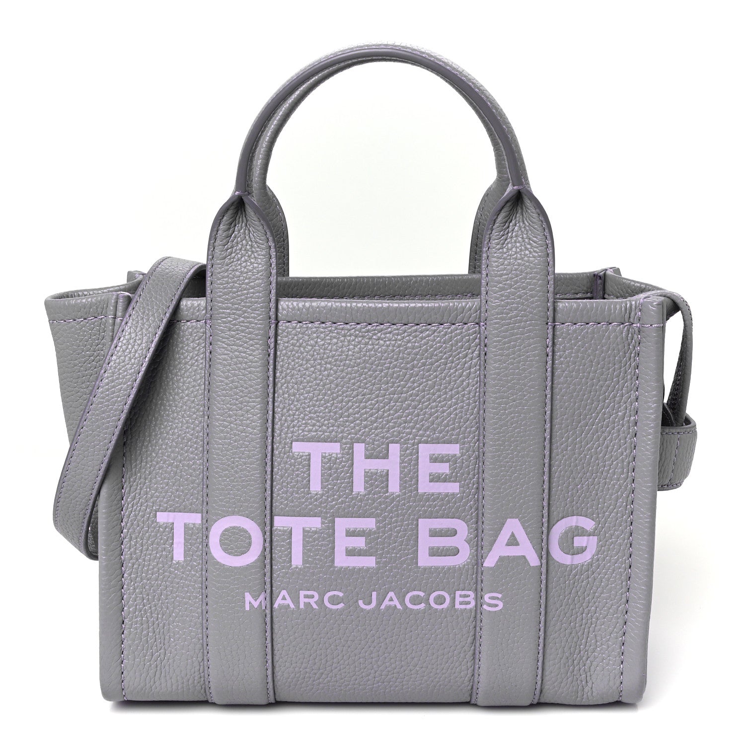 Grained Calfskin Small The Tote Bag Lavender