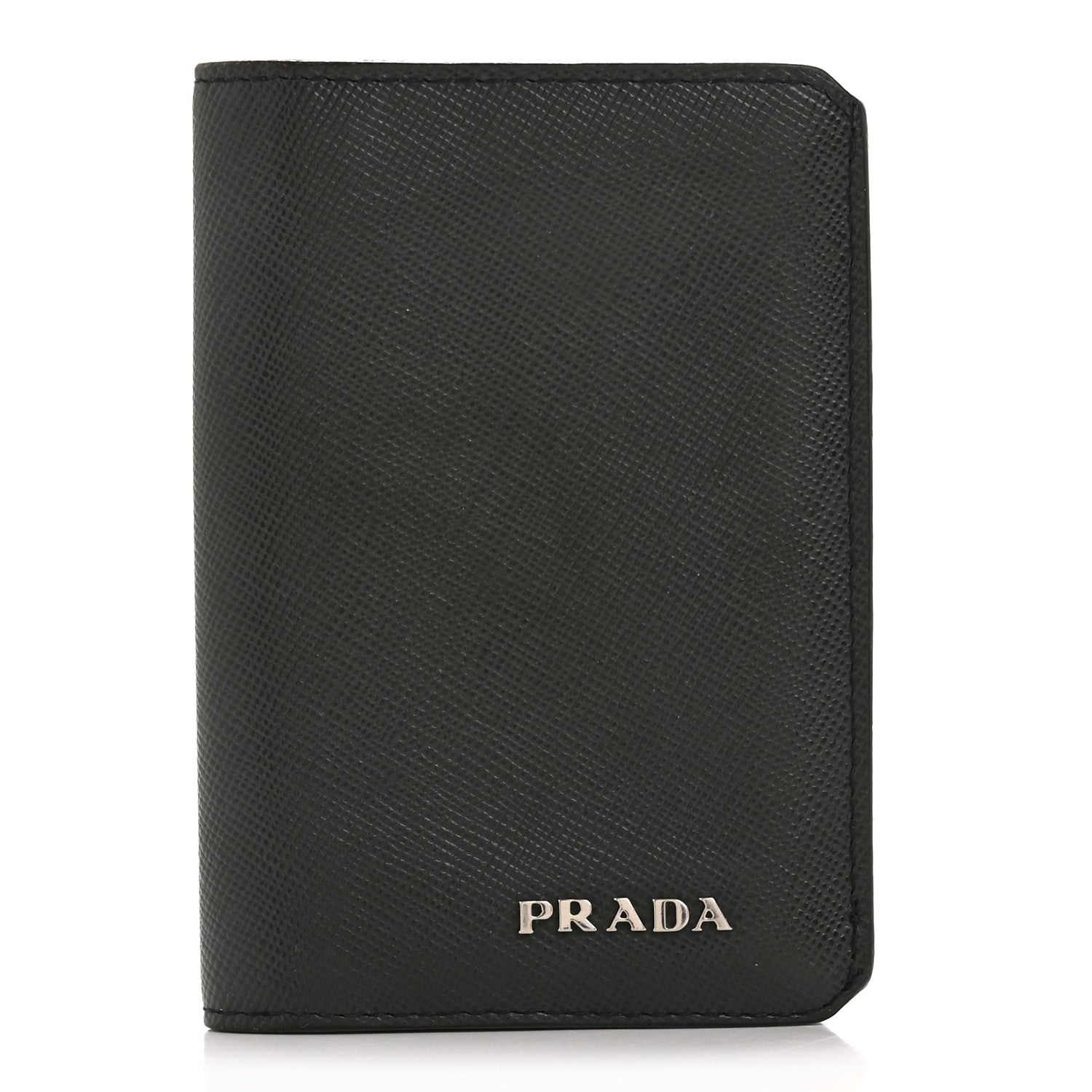 Saffiano Bi-Fold Wallet Black
