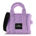 Polyester Cotton Small The Teddy Traveler Tote Bag Lilac