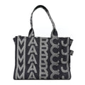 Denim Jacquard Large The Monogram Tote Bag Denim Blue