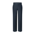 Casual Cotton-Silk Crepe Pants