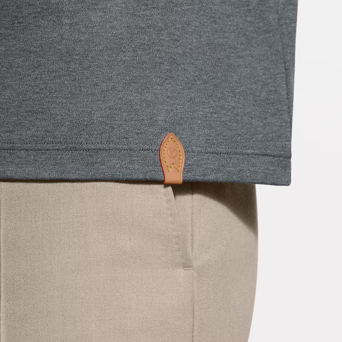 Cotton-Silk Short-Sleeved T-Shirt