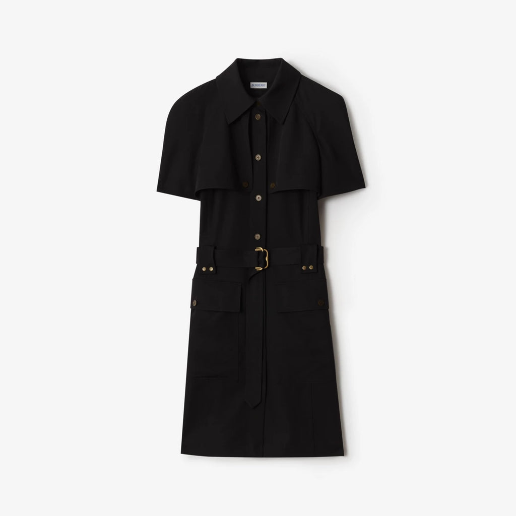 Wool Trench Dress